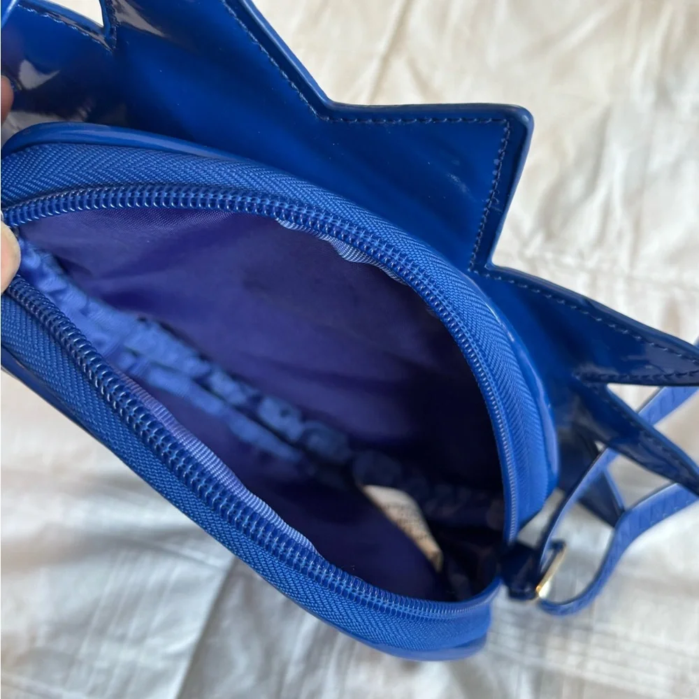 Blue Starburst 'WOW!' Crossbody kids purse